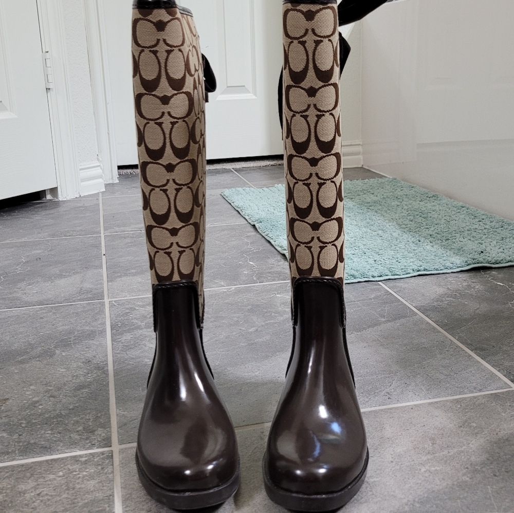 Coach Rain Boots